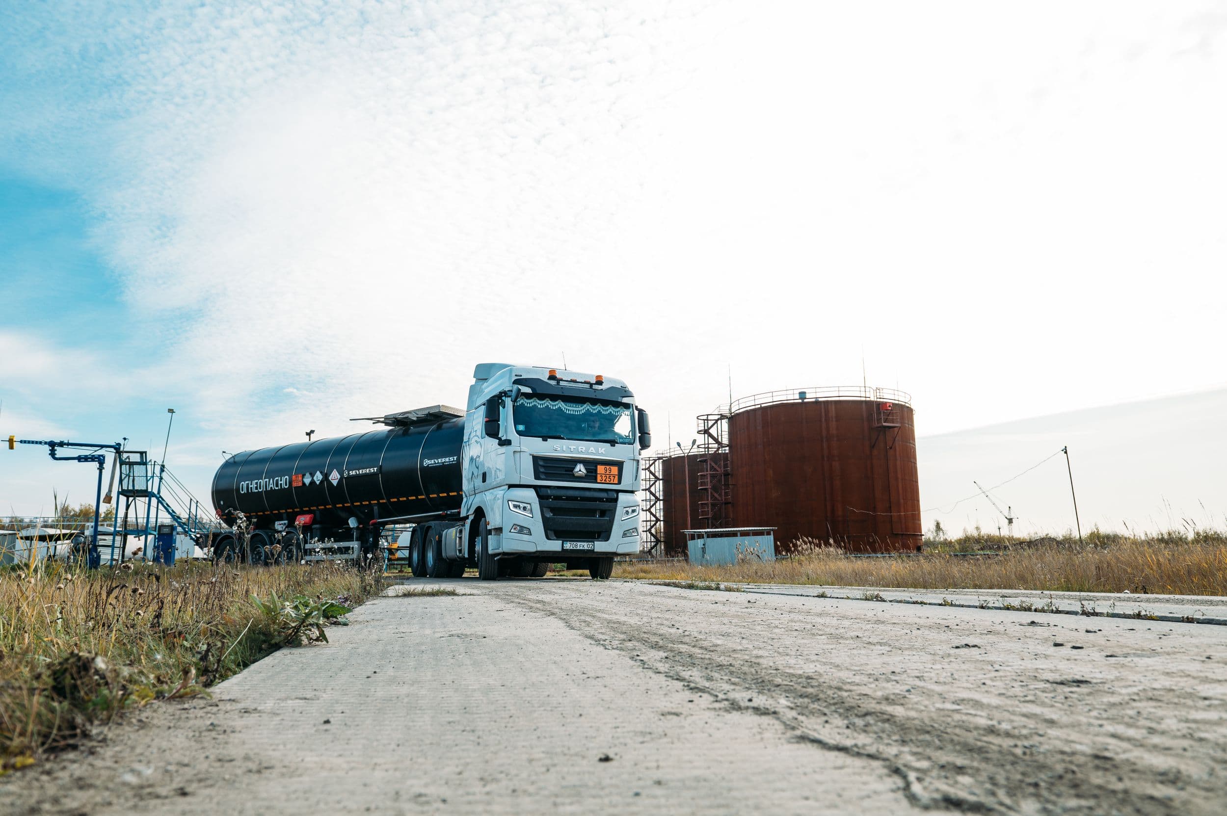 Нефтебаза VikOil - битумный терминал 20,000 тонн, хранение битума, мазута, ДТ, печного топлива. Петропавловск, СКО, Казахстан